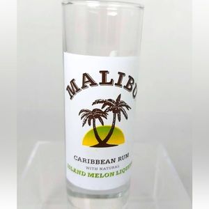 Malibu Island Melon shot glass
